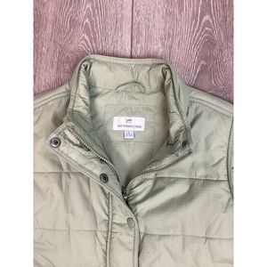 Southern Tide Women's Seagrass Cobie Green Insulated Full Zip Vest L Warm Puffer